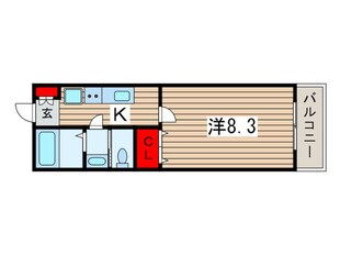 ピュールの物件間取画像